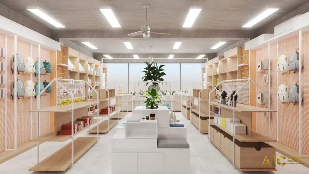 Thiết kế & Thi công Văn phòng Công ty Sao Mai Đồng Hồ — phối cảnh thiết kế 3D 2