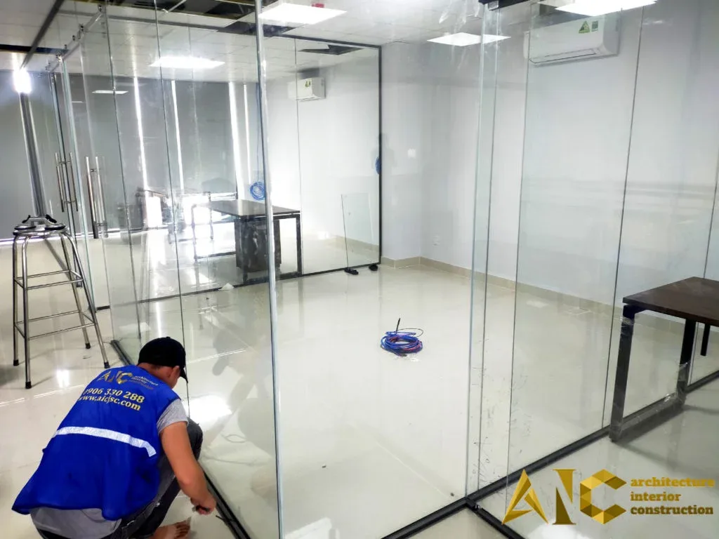 Thiết kế & Thi công Văn phòng Sao Mai Tây Thạnh — phối cảnh thiết kế 3D 10