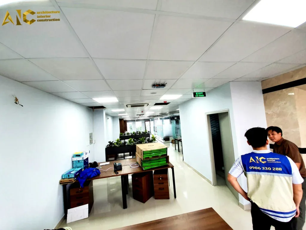 Thiết kế & Thi công Văn phòng Sao Mai Tây Thạnh — phối cảnh thiết kế 3D 13