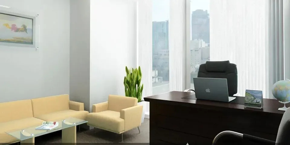 Thiết kế & Thi công Văn phòng Sao Vàng — phối cảnh thiết kế 3D 16