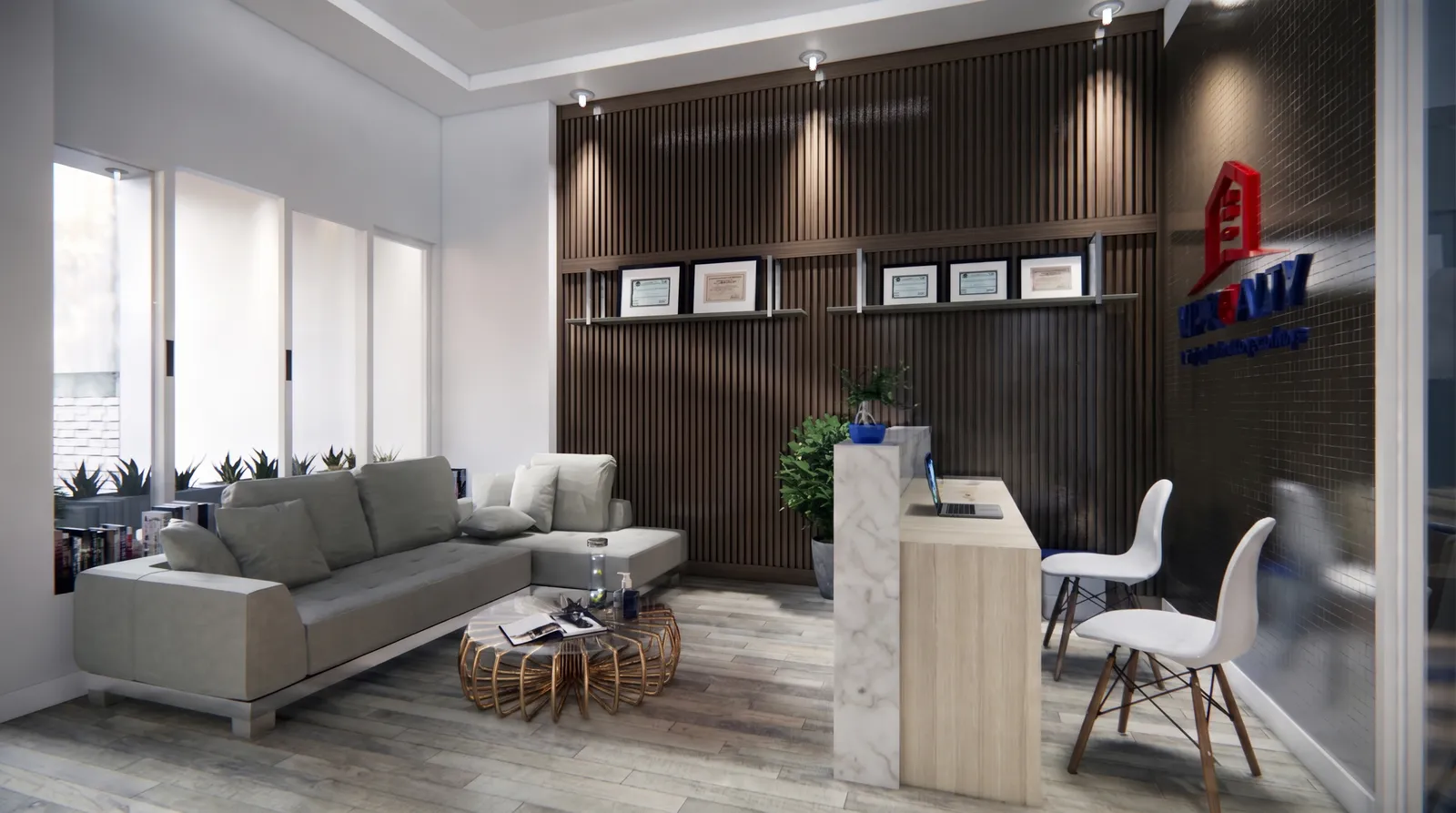 Thiết kế & thi công văn phòng VIP Realty — ảnh 10