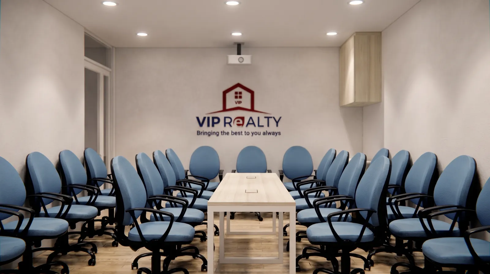 Thiết kế & thi công văn phòng VIP Realty — ảnh 3
