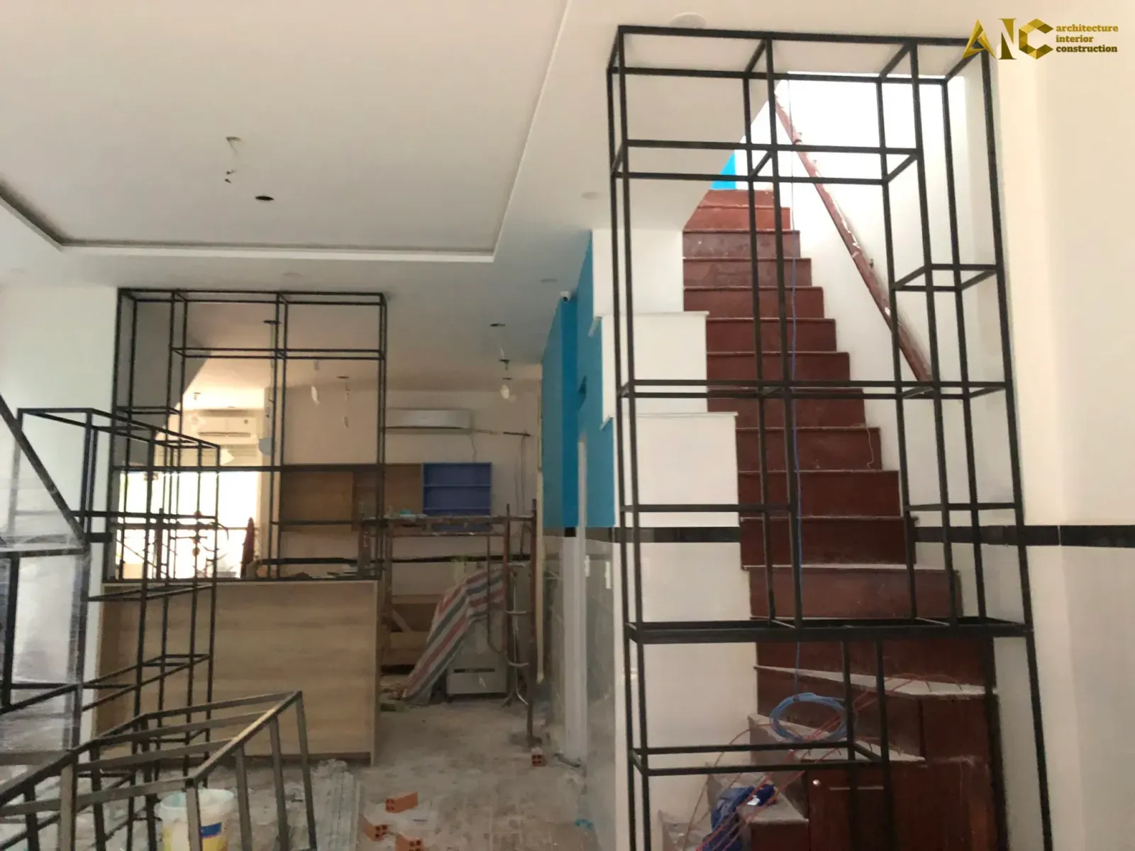 Thiết kế và thi công văn phòng XBOT — ảnh thi công 1