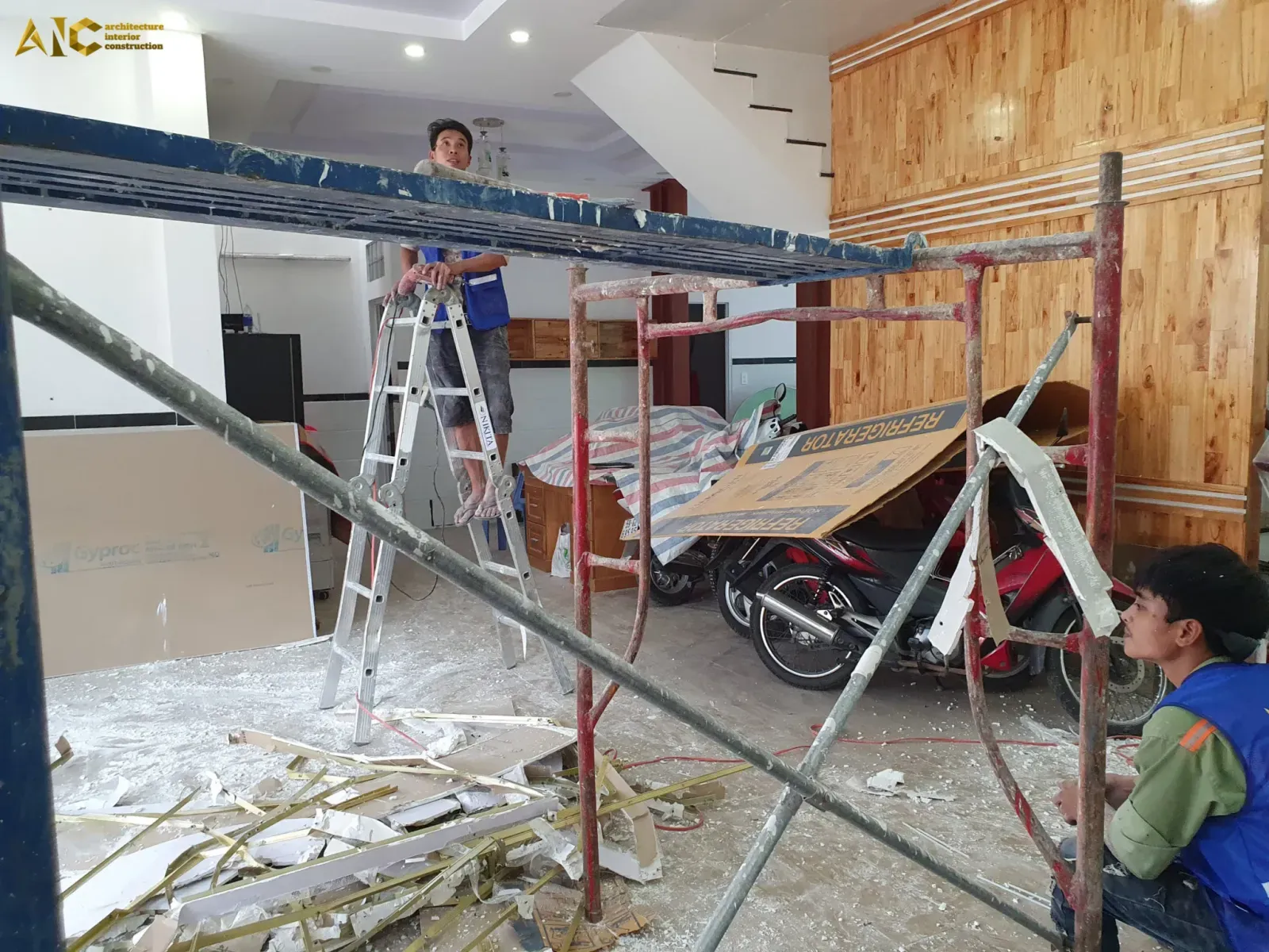 Thiết kế và thi công văn phòng XBOT — ảnh thi công 4