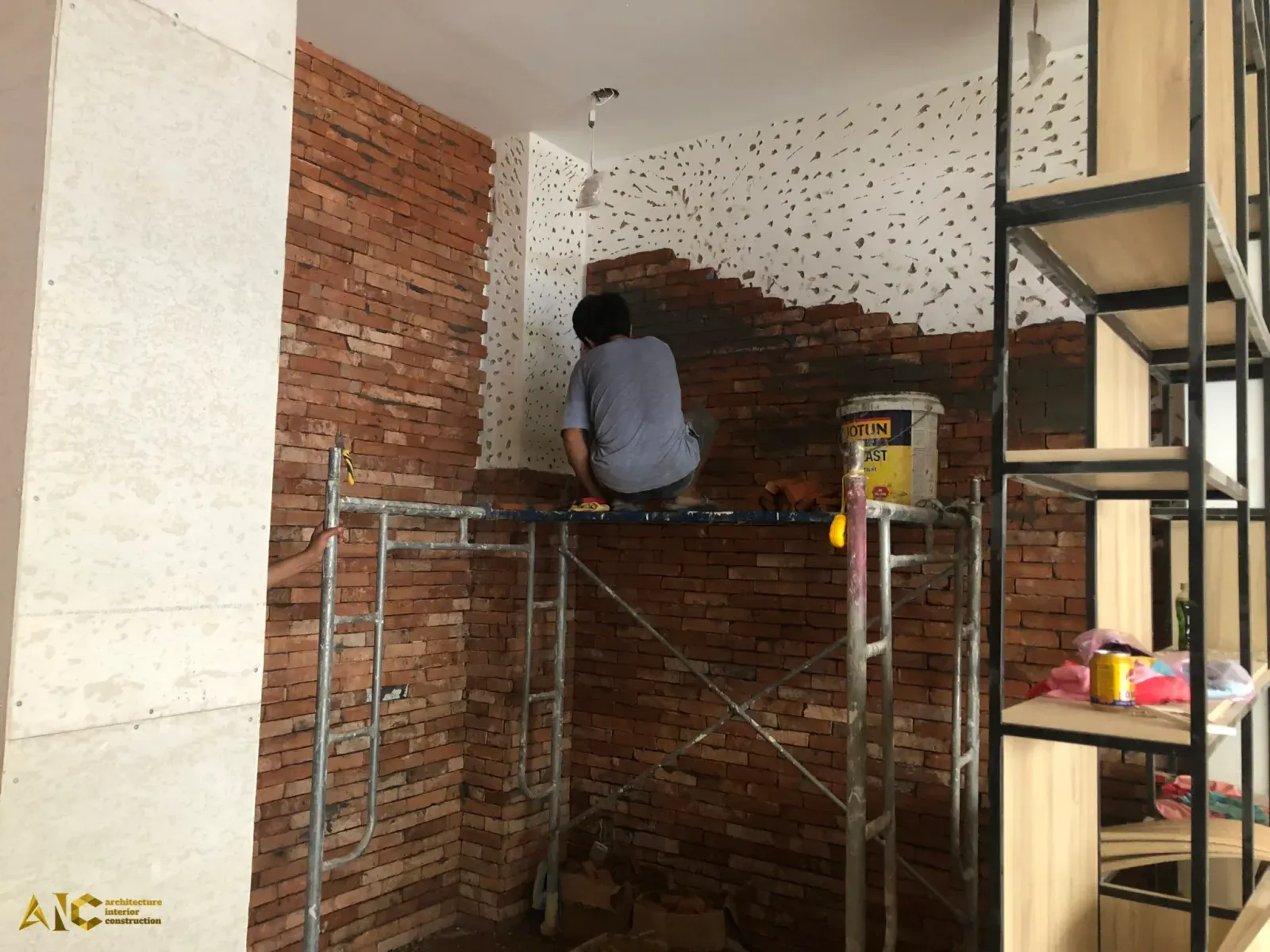 Thiết kế và thi công văn phòng XBOT — ảnh thi công 6
