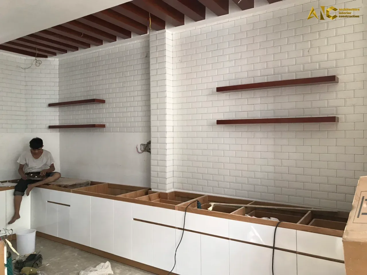 Thiết kế và thi công văn phòng XBOT — phối cảnh thiết kế 3D 12