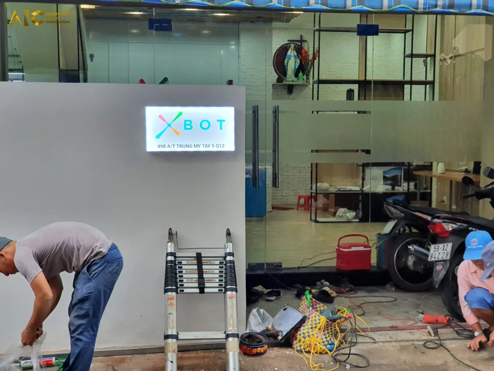 Thiết kế và thi công văn phòng XBOT — phối cảnh thiết kế 3D 14
