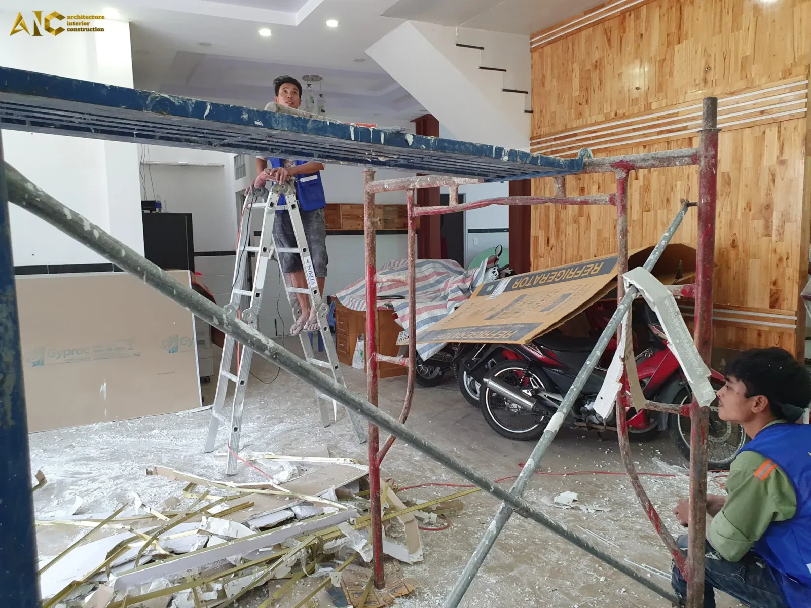 Thiết kế và thi công văn phòng XBOT — phối cảnh thiết kế 3D 8