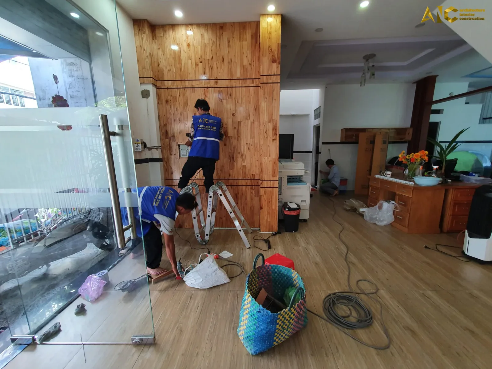 Thiết kế và thi công văn phòng XBOT — phối cảnh thiết kế 3D 9